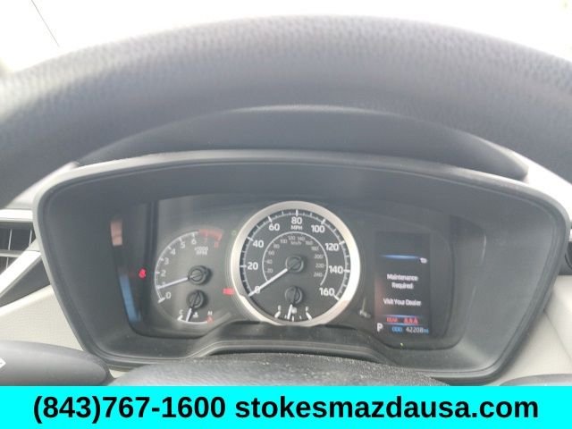 Used 2021 Silver Toyota LE image 2