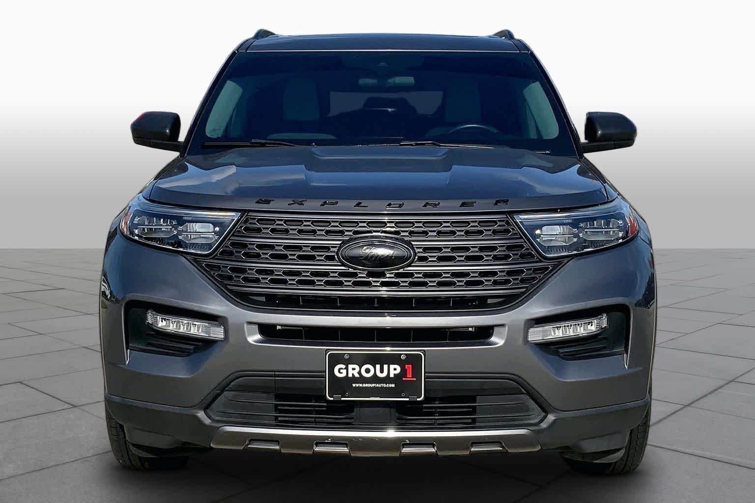 Used 2021 Carbonized Gray Metallic Ford XLT image 4