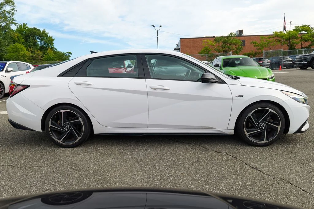 Used 2021 Ceramic White Hyundai N Line image 8