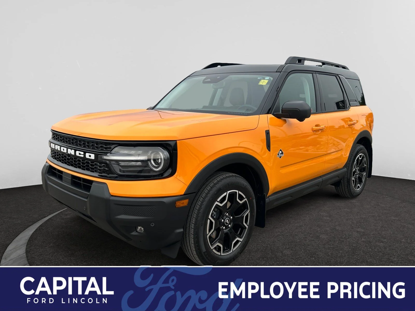 New 2026 Orange Fury Metallic Tri-Coat Ford Outer Banks image 1
