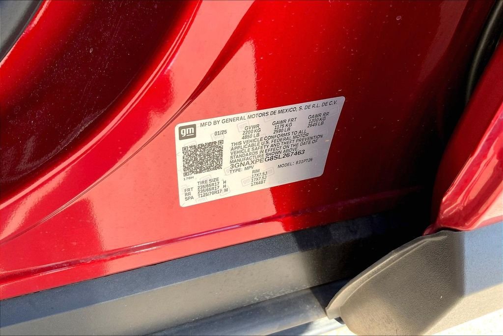 Used 2025 Radiant Red Tintcoat Chevrolet LT image 34