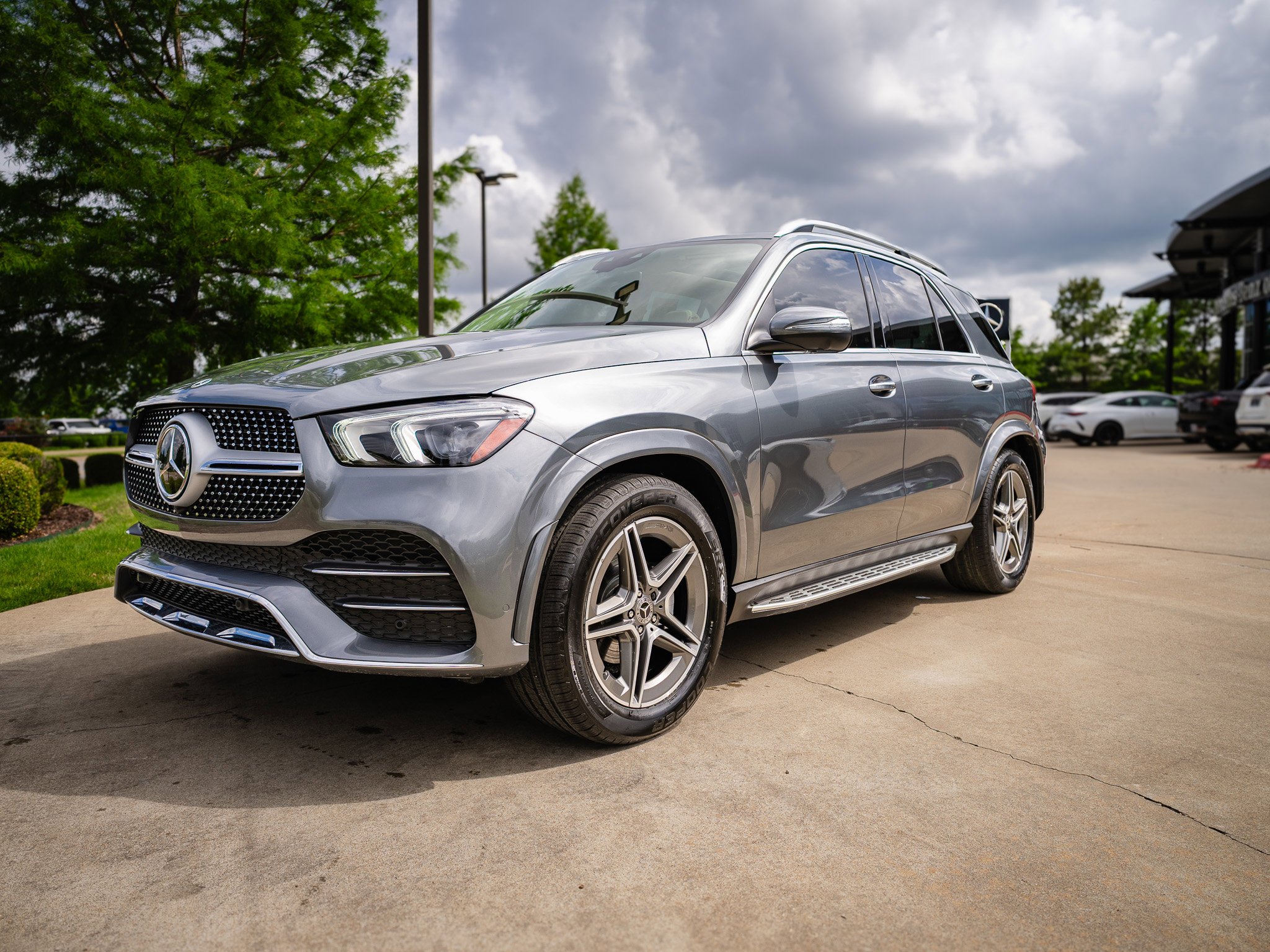 Used 2022 Gray Metallic Mercedes-Benz GLE 350 image 7