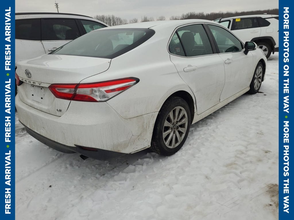 Used 2018 White Toyota LE image 4