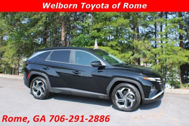 Used 2022 Phantom Black Hyundai SEL image 1