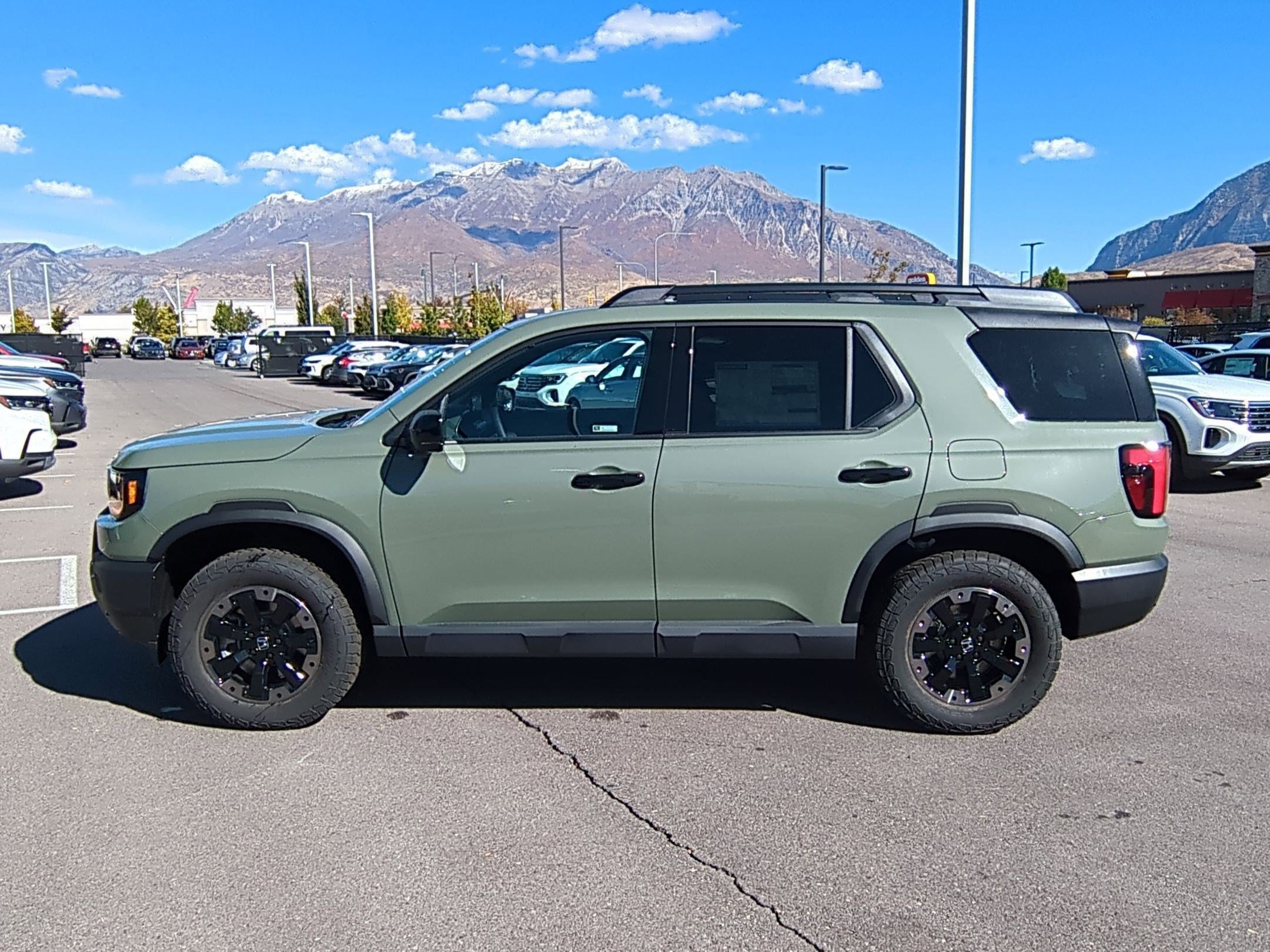 New 2026 Ash Green Metallic Honda TrailSport Elite image 7