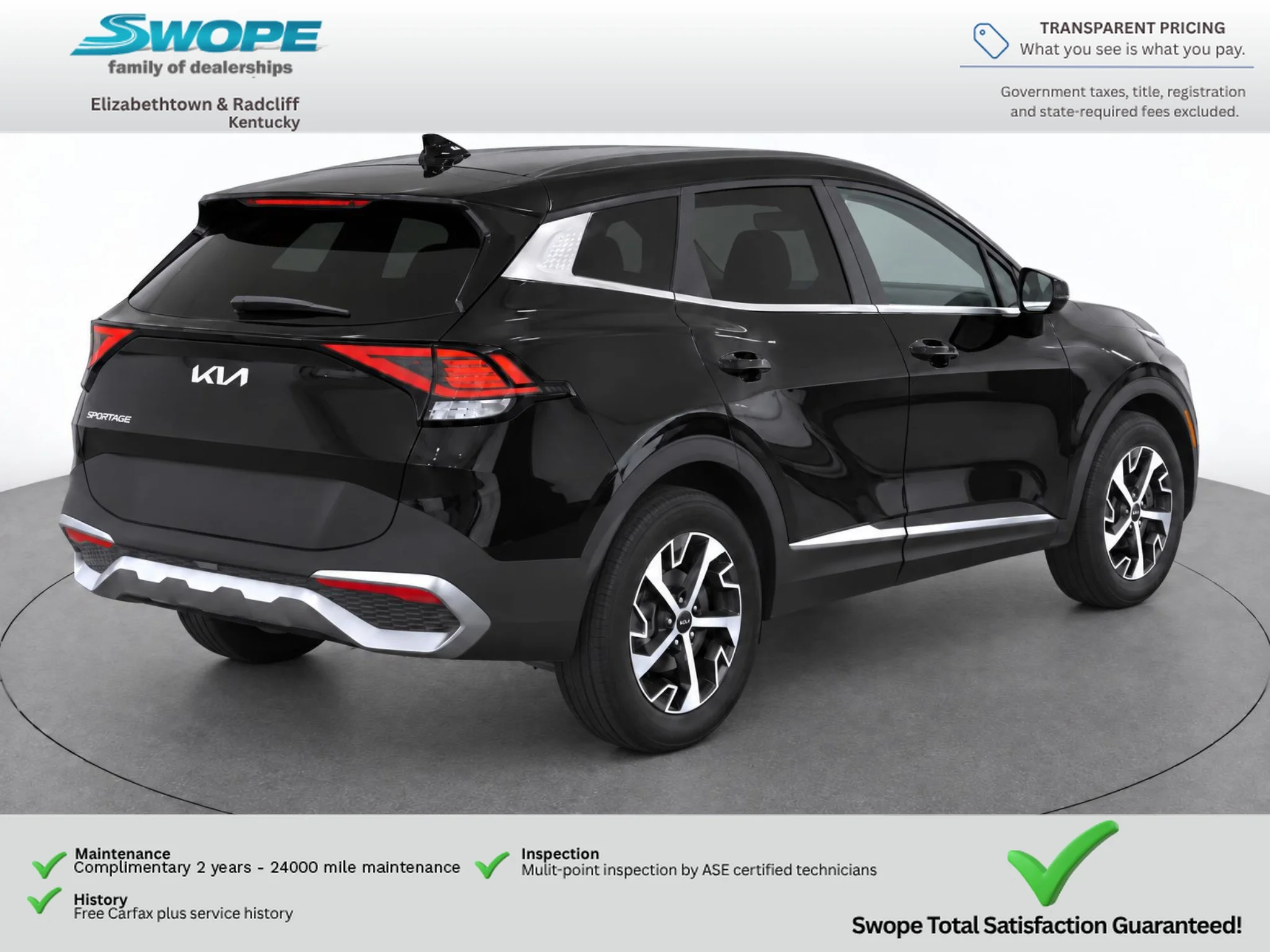 Used 2023 Ebony Black Kia EX image 5