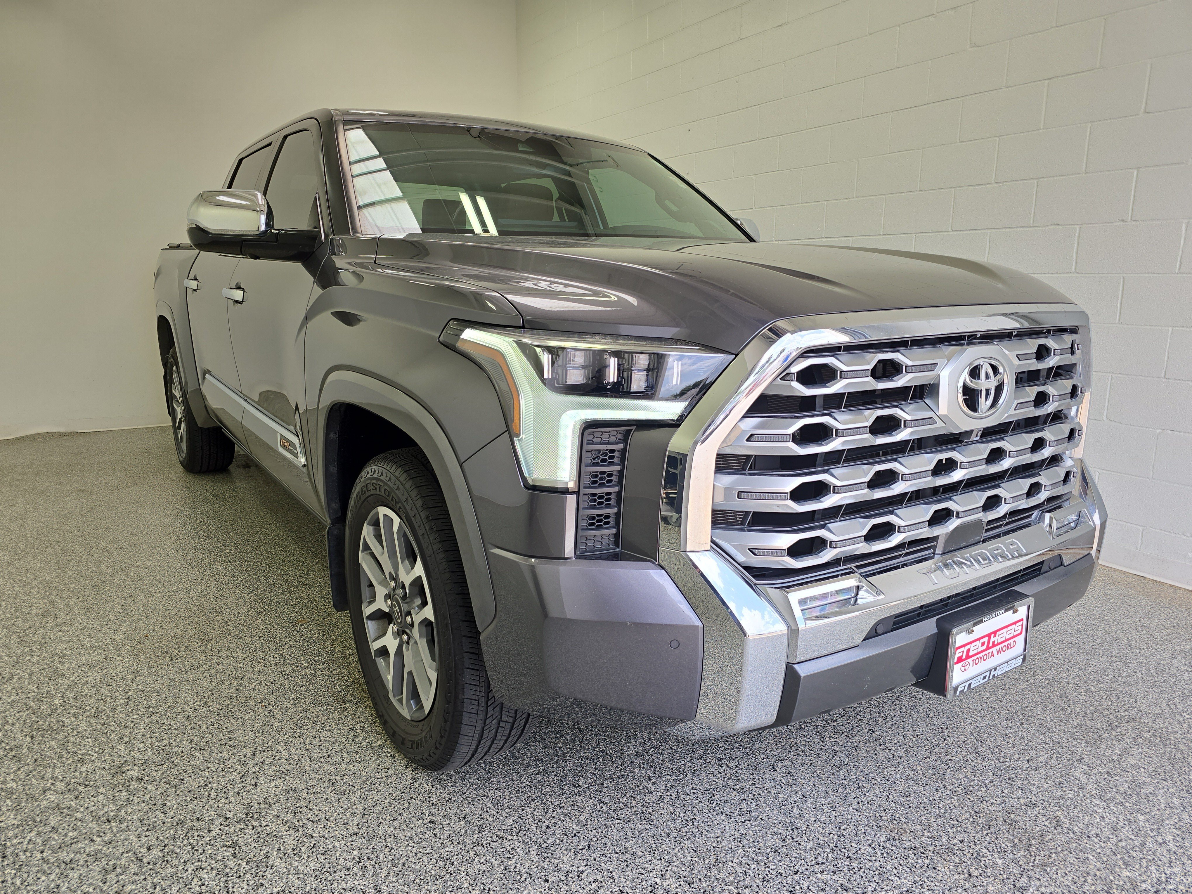 Used 2025 Magnetic Gray Metallic Toyota 1794 Edition image 2
