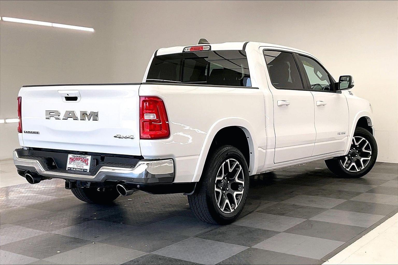 Used 2025 Bright White Clearcoat Ram Laramie image 13