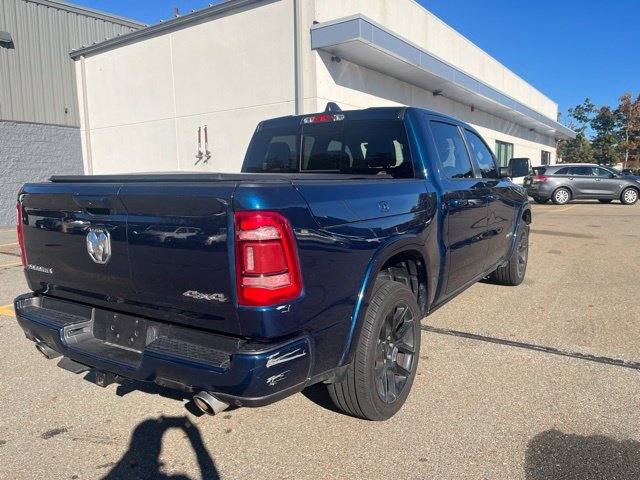 Used 2022 Patriot Blue Pearlcoat RAM Laramie image 3