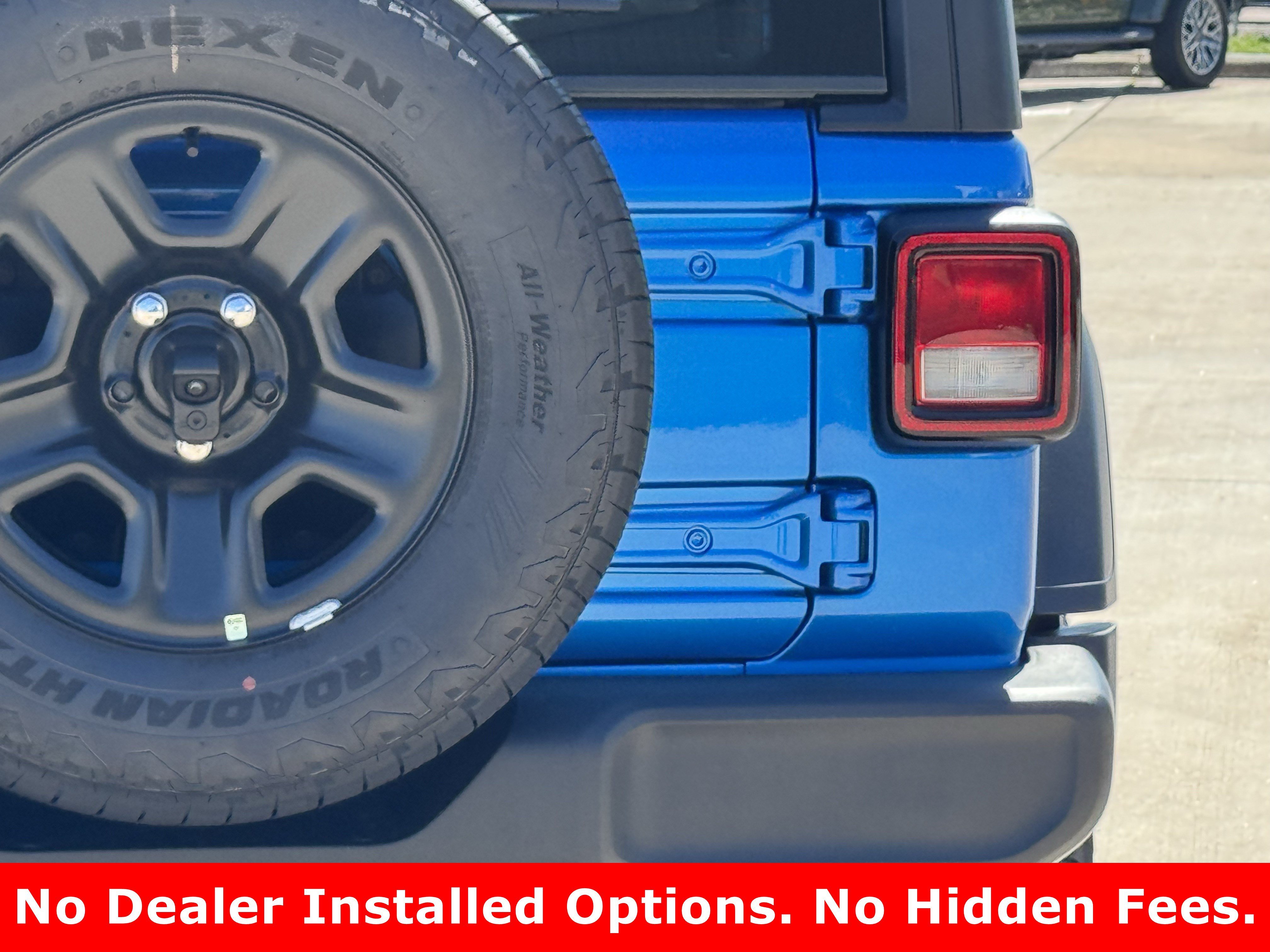 New 2026 Hydro Blue Pearl-Coat Exterior Paint Jeep Sport image 9