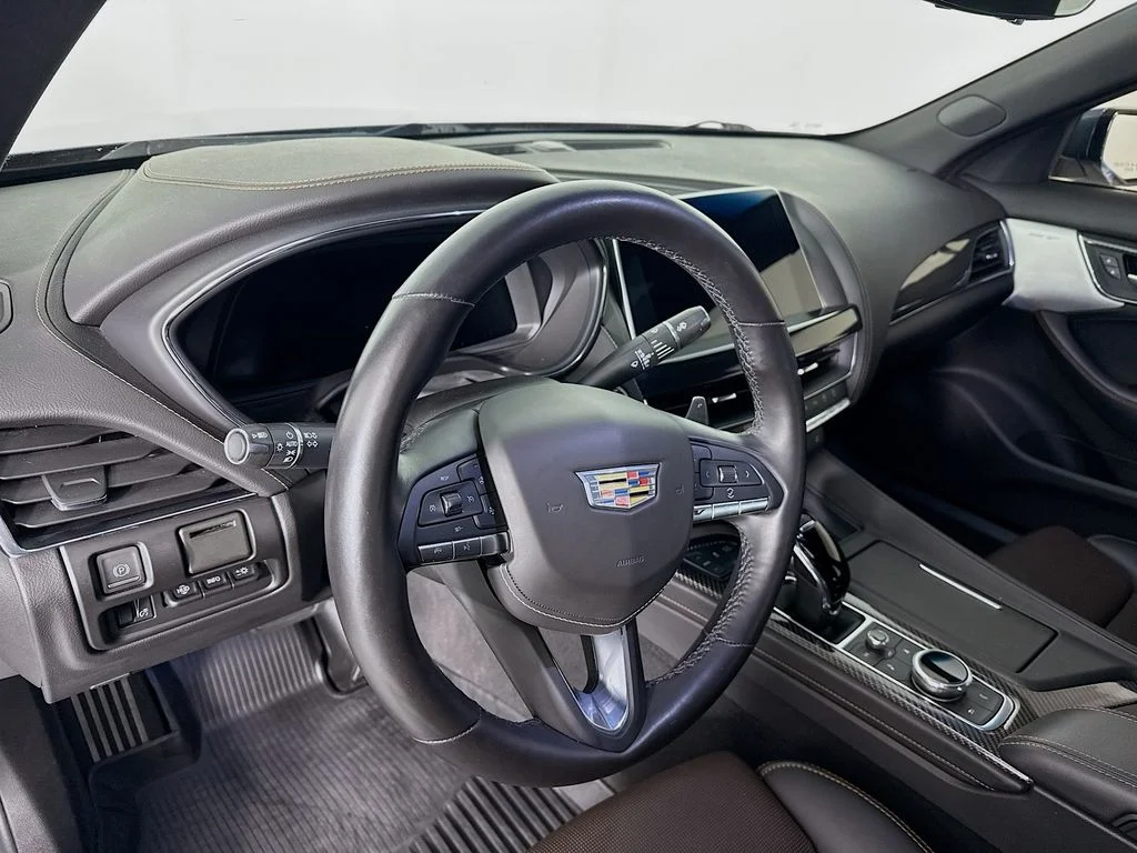 Used 2023 Steel Metallic Cadillac V-Series image 4