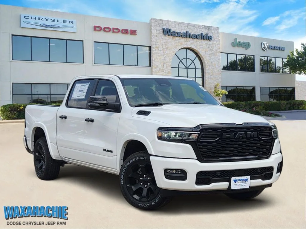 New 2026 Bright White Clear-Coat Exterior Paint RAM Big Horn/Lone Star image 1