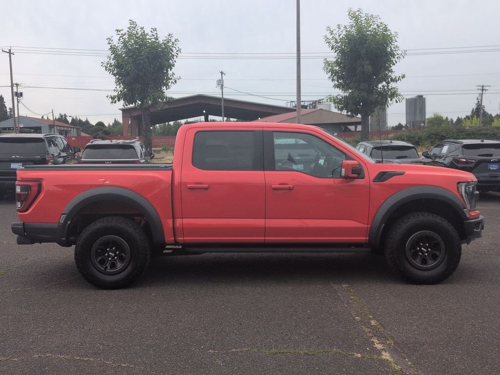 Used 2022 Orange Metallic Ford Raptor image 6