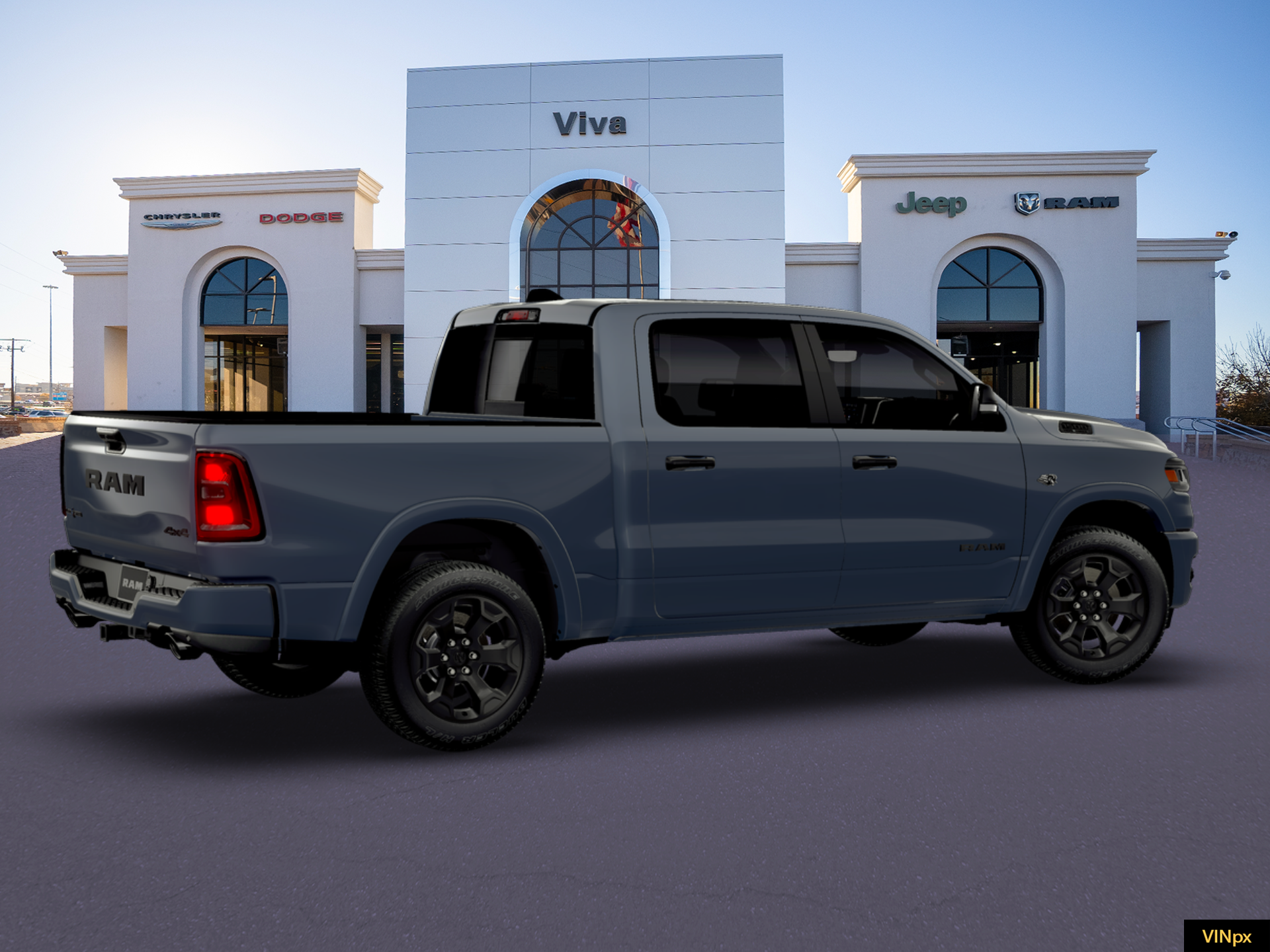 New 2026 Forged Blue Metallic Exterior Paint RAM Big Horn/Lone Star image 20