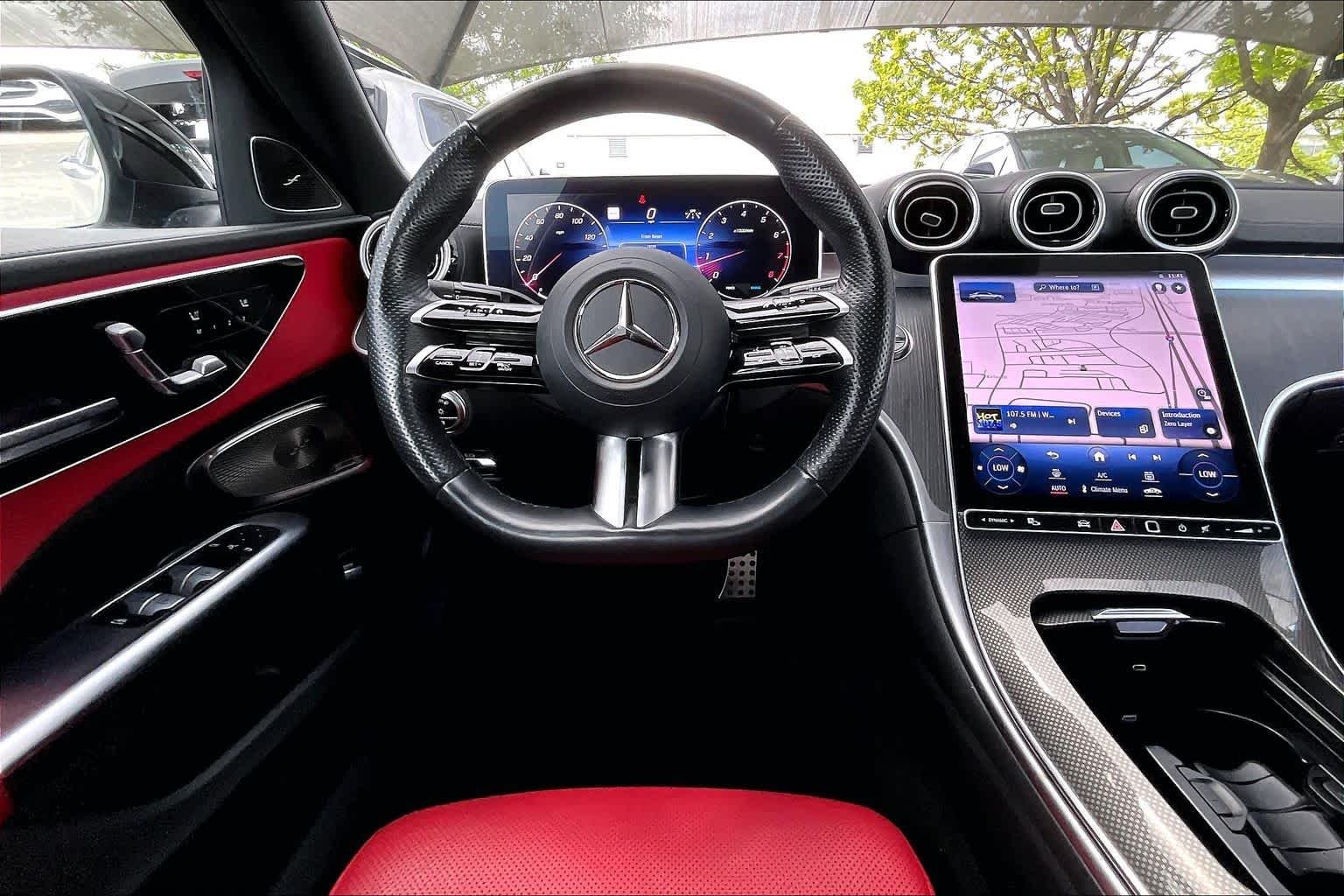 Certified Used 2023 Polar White Mercedes-Benz C 300 image 6