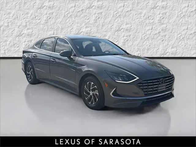 2022 Hyundai Sonata Hybrid Blue