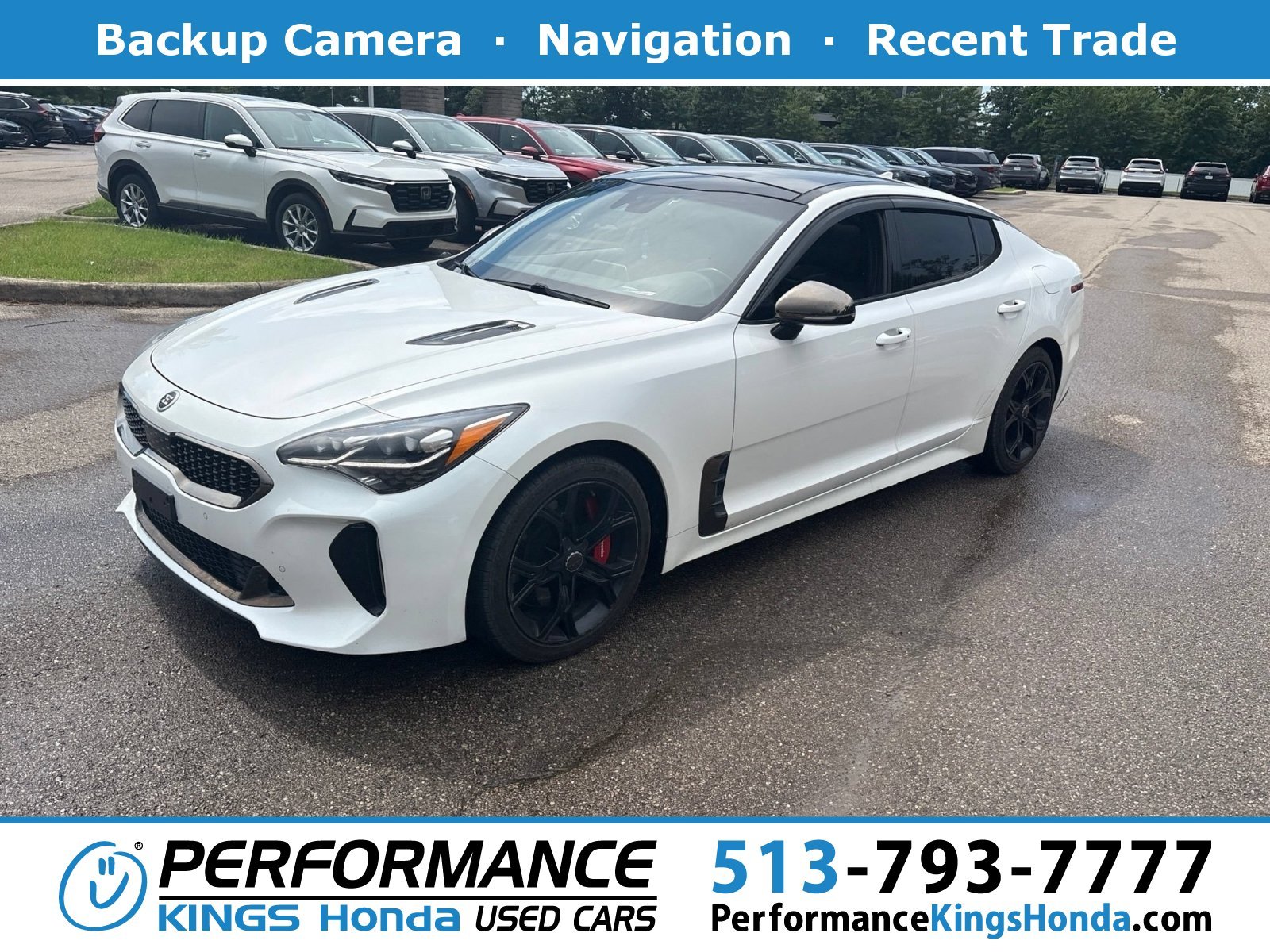 Used 2018 Snow White Pearl Kia GT2 image 1