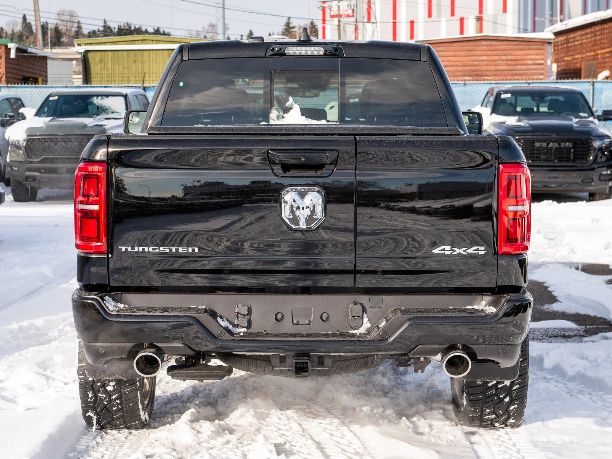 New 2026 Black RAM Tungsten*, 22 Inch American Force Wheels, 33 Inch Tires image 9