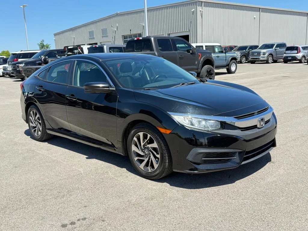 Used 2017 Honda Civic EX with VIN 19XFC2F76HE024033 for sale in Shelbyville, TN