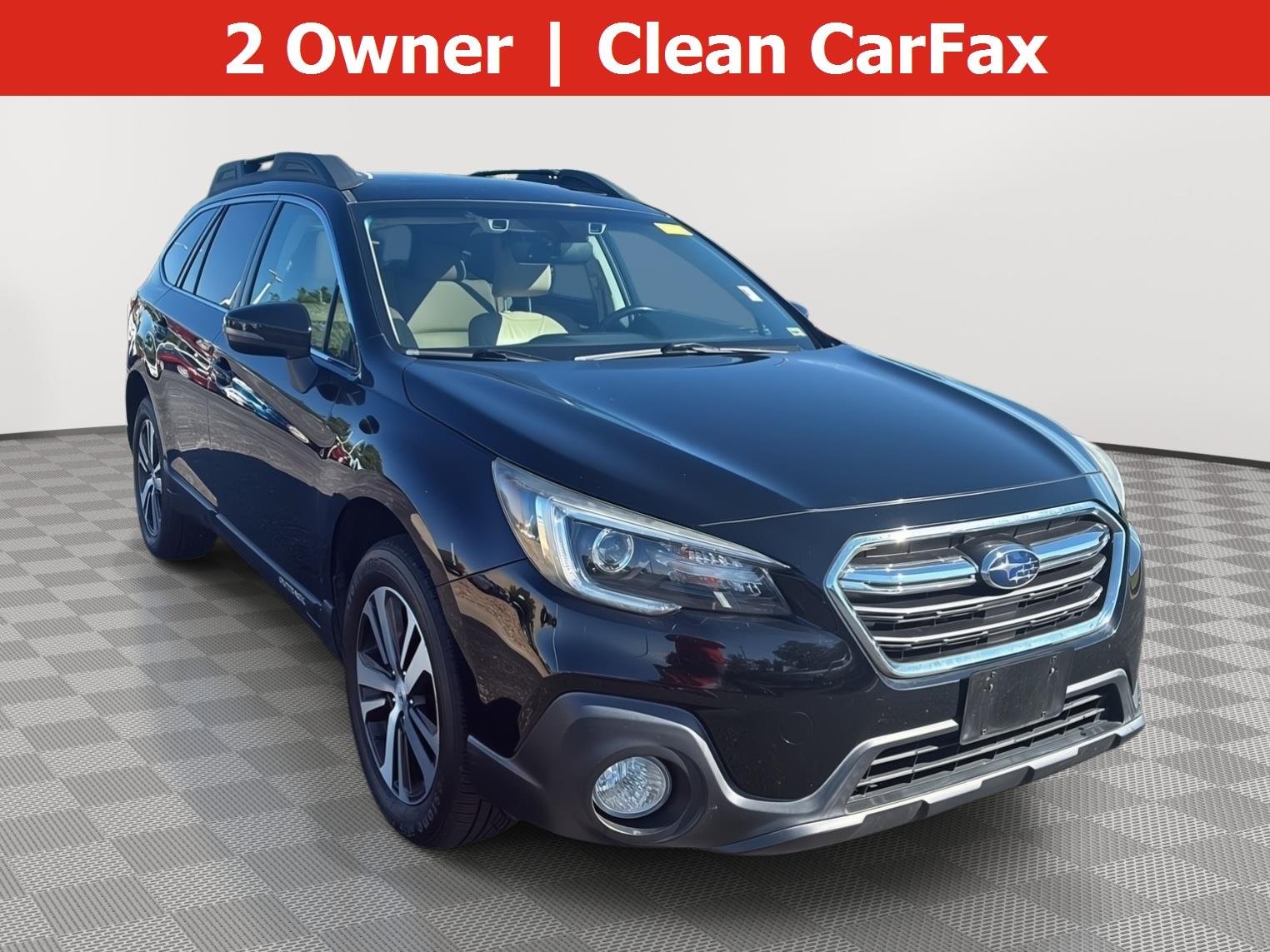 Used 2018 Crystal Black Silica Subaru Limited image 1