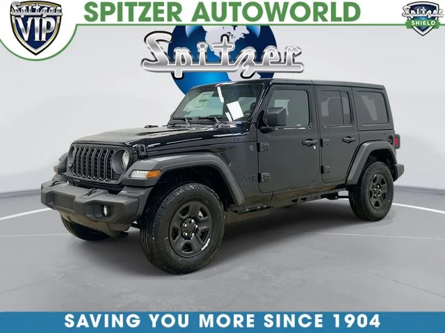 New 2026 Black Clearcoat Jeep Sport image 1