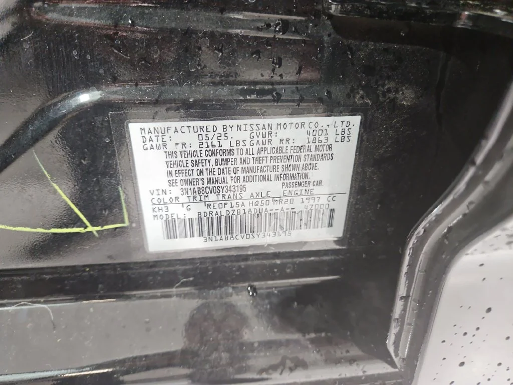 Certified Used 2025 Super Black Nissan SV image 30