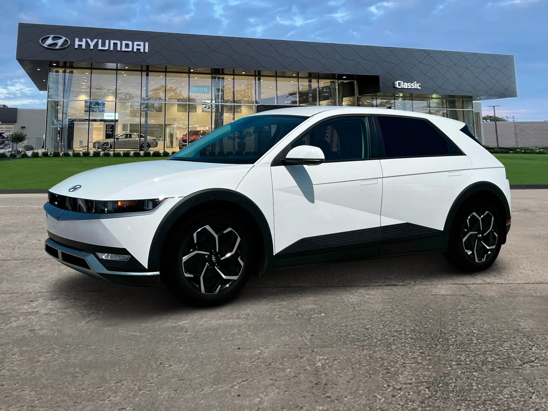 New 2024 Atlas White Hyundai SE image 2