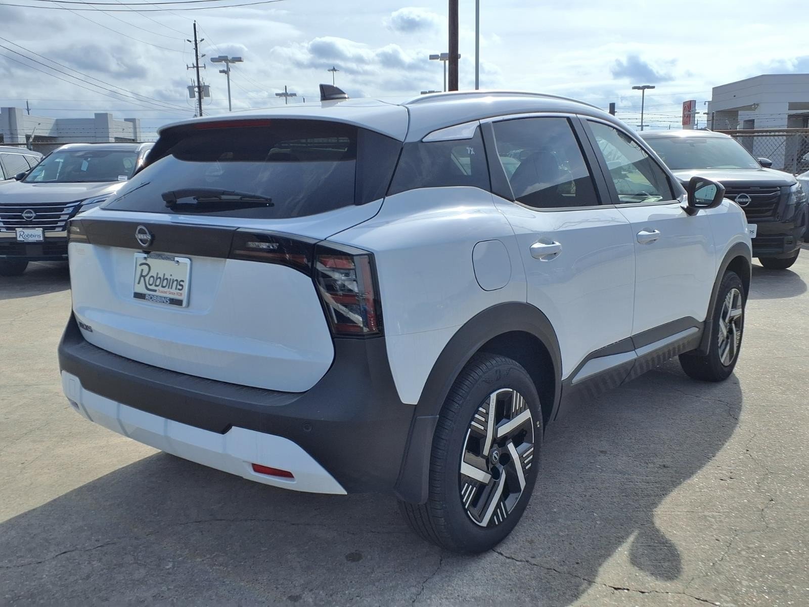 2026 Nissan Kicks SV White at Robbins Nissan