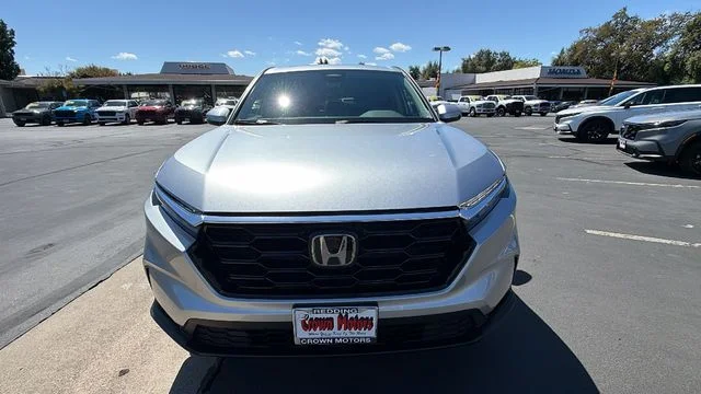 New 2026 Solar Silver Metallic Honda AWD EX image 8