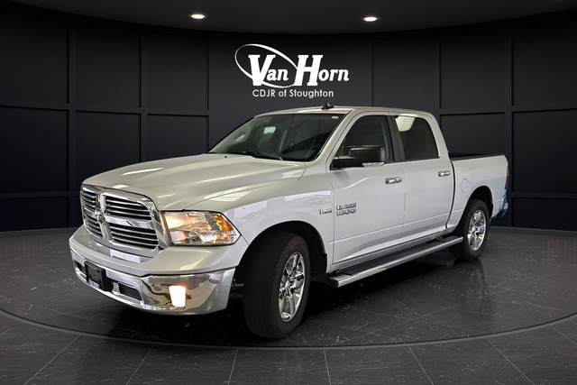 Used 2017 Bright Silver Clearcoat Metallic Ram Big Horn image 3