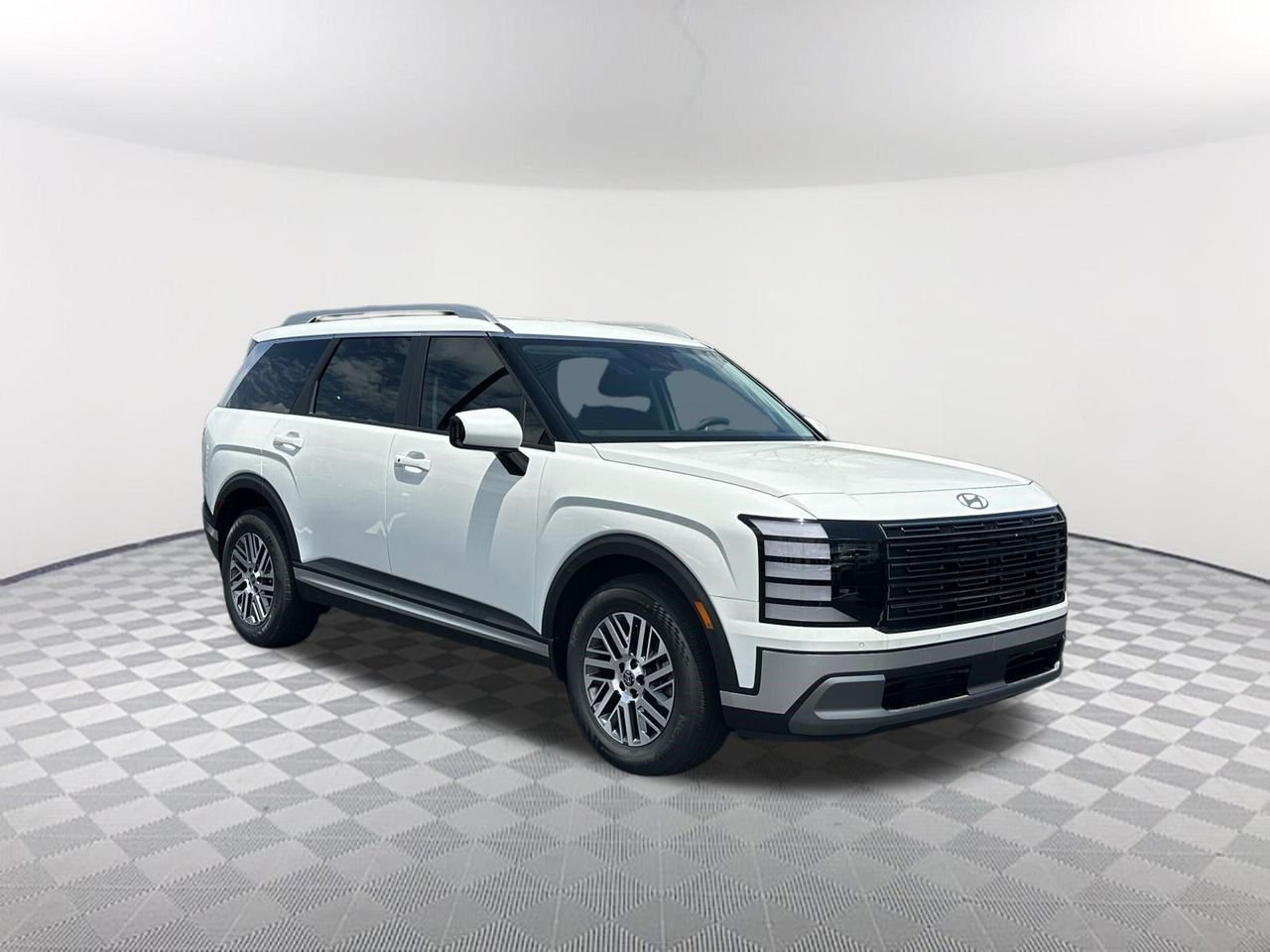 New 2026 Creamy White Pearl Hyundai SEL 7P image 3