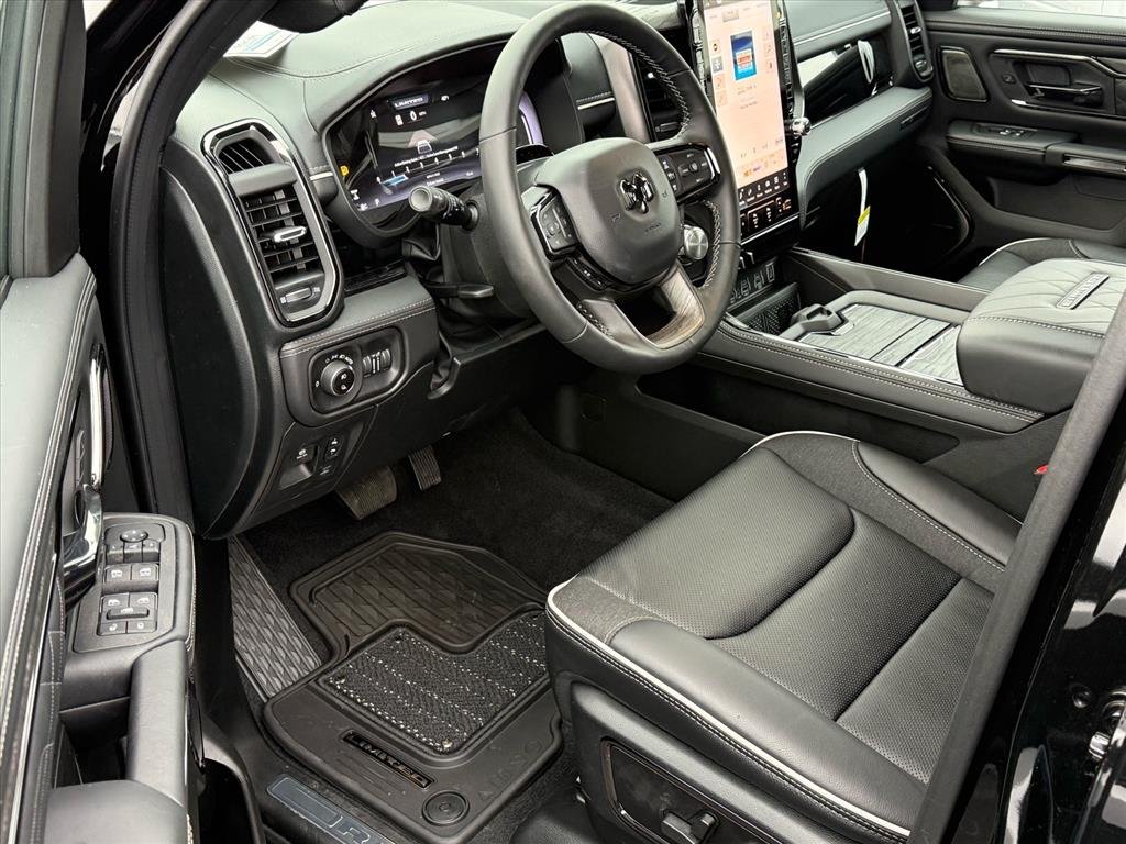New 2026 Diamond Black Crystal Pearl-Coat Exterior Paint RAM Limited Crew Cab 4x4 5