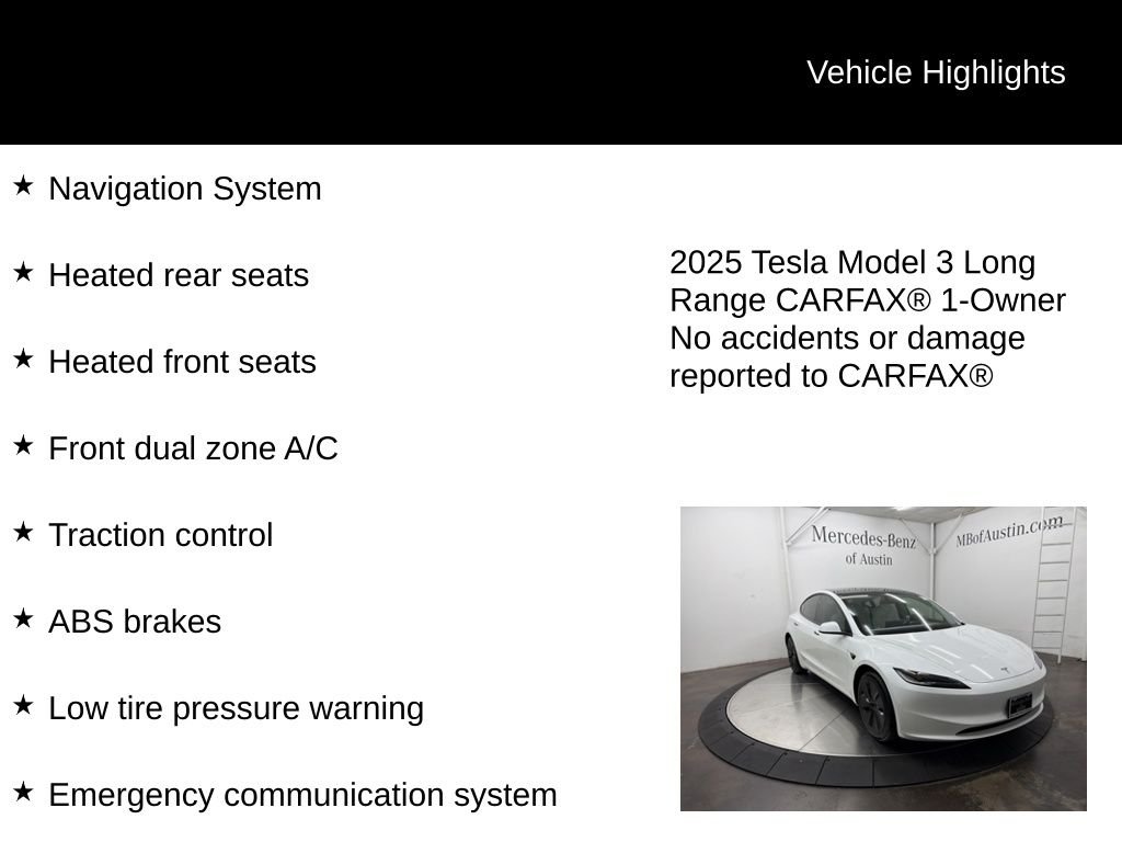 Used 2025 White Tesla Long Range image 6