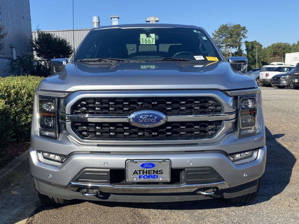 Used 2022 Silver Metallic Ford Platinum image 2