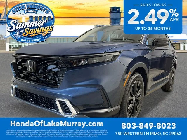 New 2026 Canyon River Blue Metallic Honda Sport Touring image 1