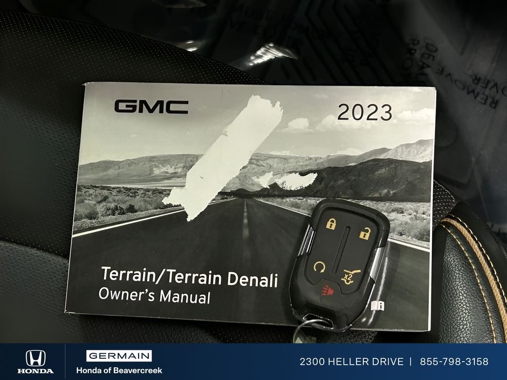 Used 2023 Volcanic Red Tintcoat GMC AT4 image 25