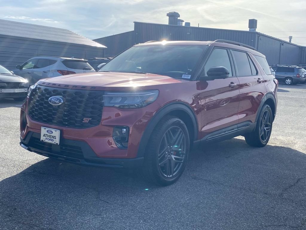 New 2026 Rapid Red Metallic Tinted Clearcoat Ford ST image 7