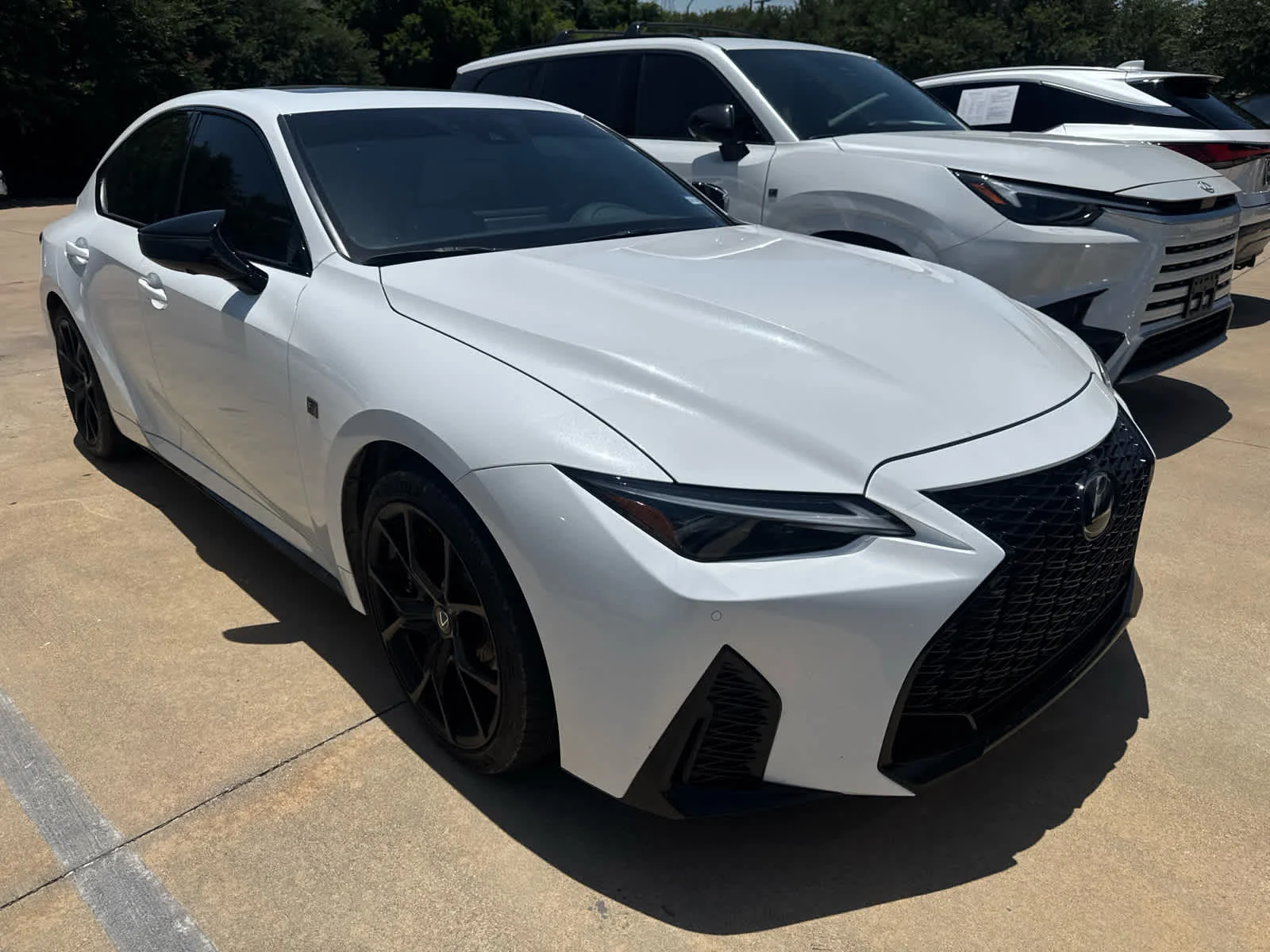 Used 2025 Ultra White Lexus F SPORT Performance image 2