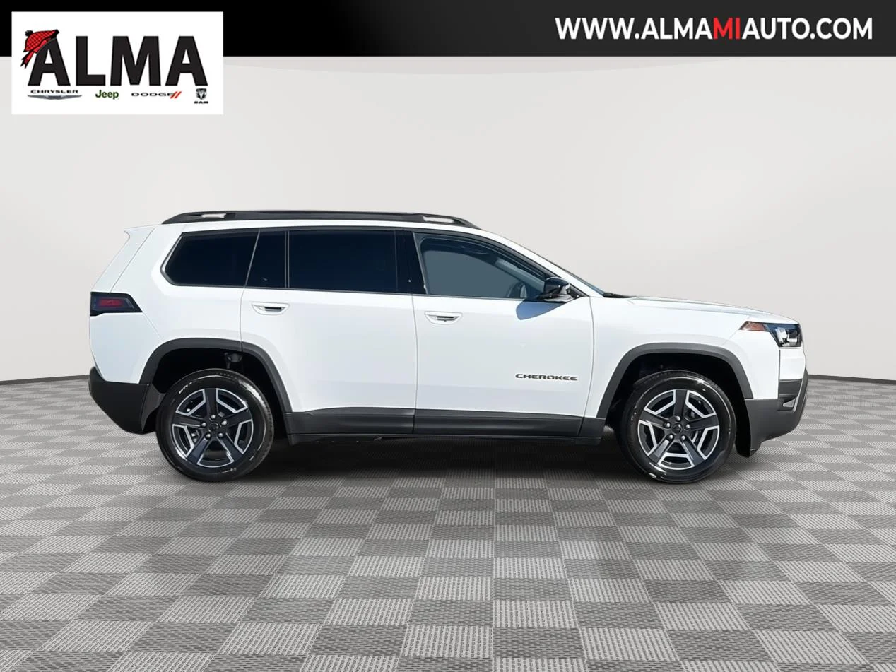 New 2026 Bright White Clearcoat Jeep Limited image 2