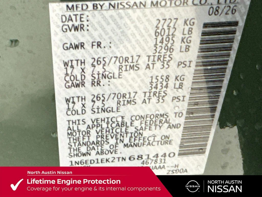 New 2026 Green Nissan PRO-4X image 39