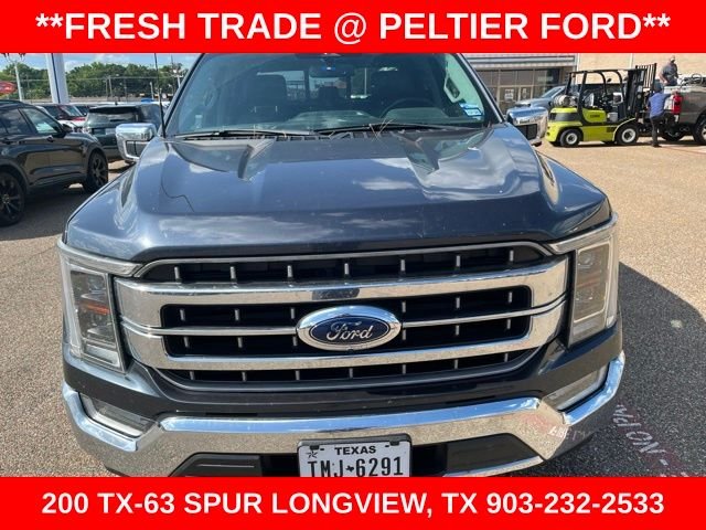 Used 2021 Blue Ford Lariat image 2