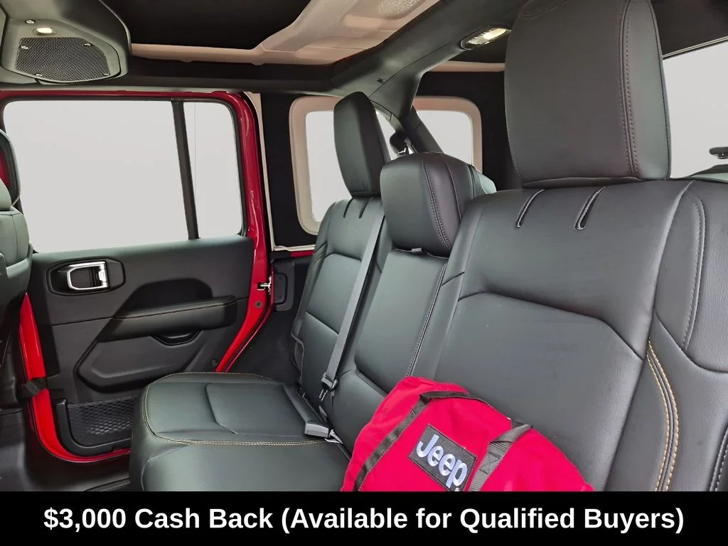 New 2026 Firecracker Red Clear-Coat Exterior Paint Jeep Sahara image 23