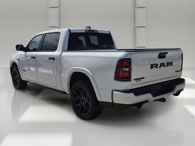 New 2027 Ivory White Tri-Coat Pearlcoat RAM LARAMIE 4X4 CREW CAB 5