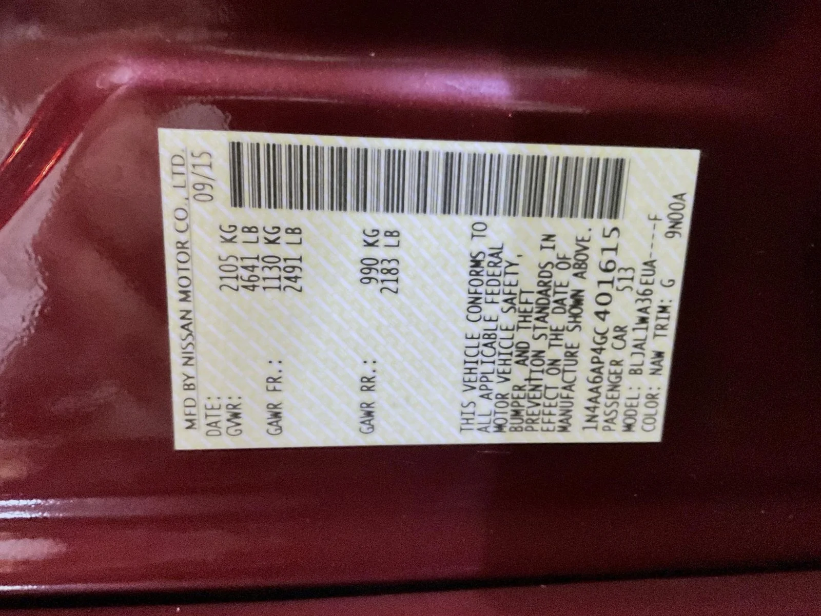 Certified Used 2016 Red Nissan SR image 25