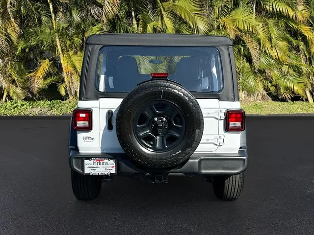 New 2026 Bright White Clear-Coat Exterior Paint Jeep Sport image 5
