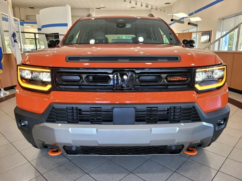 New 2026 Sunset Orange Honda TRAILSPORT BLACKOUT AWD image 2