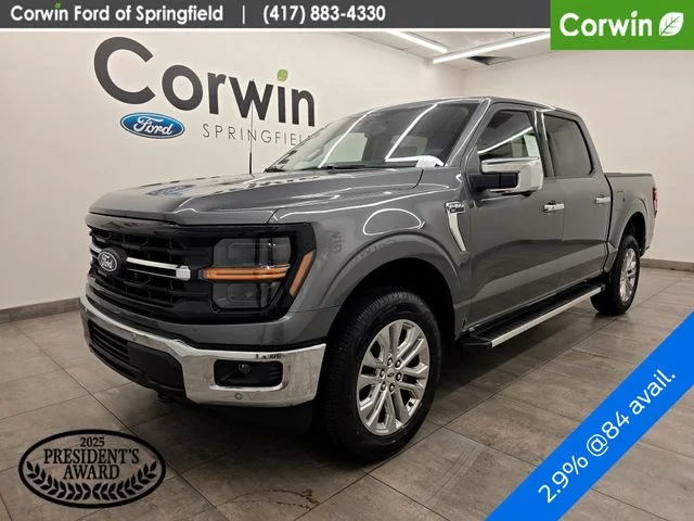 New 2026 Carbonized Gray Metallic Ford XLT image 1