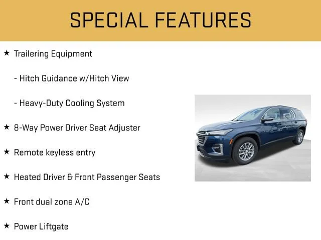 Used 2023 Northsky Blue Metallic Chevrolet LT Cloth image 12