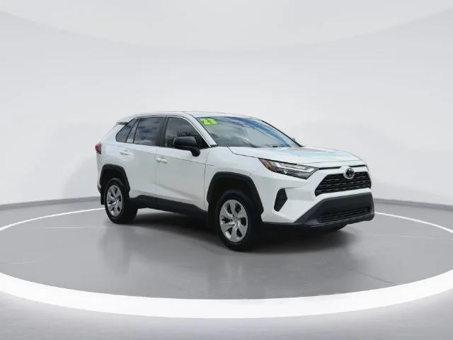 Used 2023 White Toyota LE image 2
