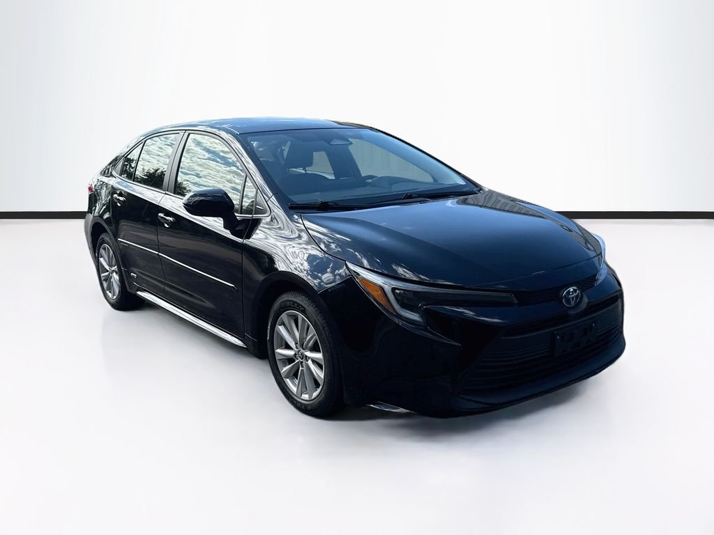 Used 2023 Black Toyota LE Hybrid image 3